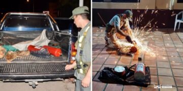 Formosa: Rellenan dos matafuegos con 21 kilos de ketamina