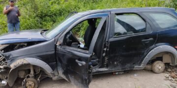 Le robaron el auto y lo encontraron desmantelado
