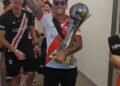 Enzo Pérez le dijo adiós a River entre llanto y festejos