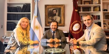 Sáenz recibió a Karina Milei y Martín Menem