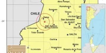 Se registró un temblor en San Antonio de los Cobres