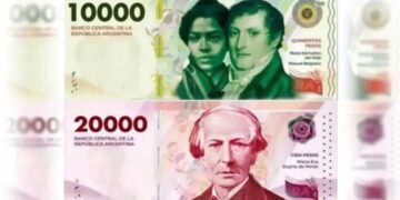 A partir de mayo circularán los billetes de $ 10 mil