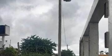 Orán: Trabajan en la mejora del alumbrado público