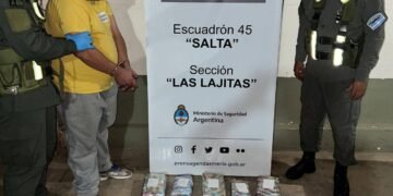 Salió de Orán con 11 kilos marihuana y fue detenido