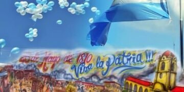 Acto oficial del 25 de Mayo