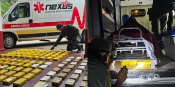 Ambulancia de Nexus con droga, detuvieron a la mujer que contrató el servicio