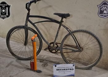 La policía recuperó una bicicleta robada
