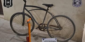 La policía recuperó una bicicleta robada