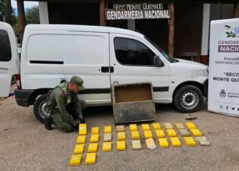 Salieron de Orán con 33 kilos de cocaína, fueron detenidos en Santiago del Estero