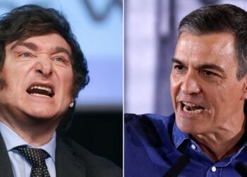 Milei redobló la apuesta contra Sánchez: “Lo tengo match point a Pedrito”