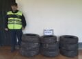 Secuestraron neumáticos de contrabando valuados en $ 2 millones