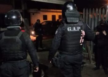 Megaoperativo policial en Orán