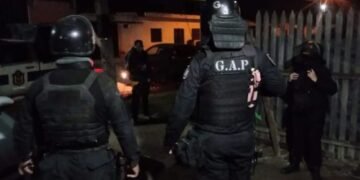 Megaoperativo policial en Orán