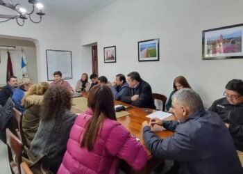 El intendente Baltasar Lara se reunió con algunos concejales