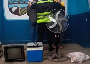 Demoraron a dos hombres por el robo a una vivienda