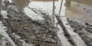 Vecinos denuncian una gran pérdida de líquidos clocales