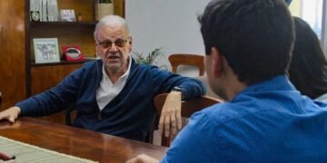 Baltasar Lara recibió al Secretario de Deportes de la Provincia