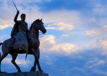 Acto conmemorativo a la muerte del General Eduardo Arias