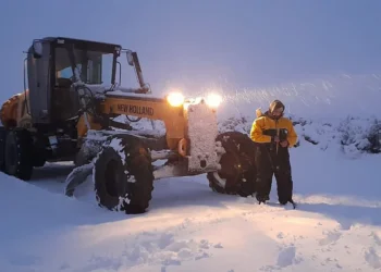 Vuelven las nevadas en la Patagonia, las temperaturas llegarán a los -15°