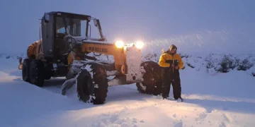 Vuelven las nevadas en la Patagonia, las temperaturas llegarán a los -15°