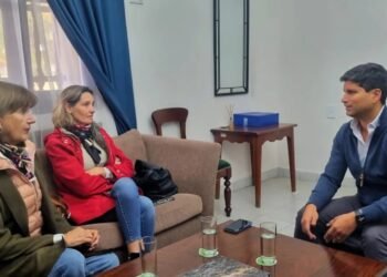 Baltasar Lara se reunió con la Directora de Frontera e Hidrovías del Ministerio de Seguridad