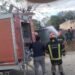 Se incendió una pequeña casa de madera