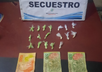 Demoraron a dos personas y secuestraron estupefacientes