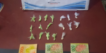 Demoraron a dos personas y secuestraron estupefacientes