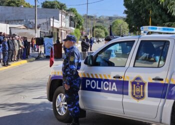 Inauguraron una División de Infantería en Embarcación