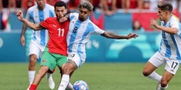 Argentina perdió con Marruecos en el debut en los Juegos Olímpicos