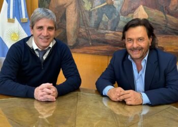 Sáenz acordó con Caputo la continuidad de la obra del Gasoducto de los Valles Calchaquíes