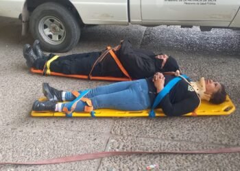 Se cumplió un simulacro en el Hospital de Orán