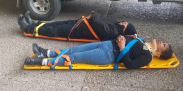 Se cumplió un simulacro en el Hospital de Orán