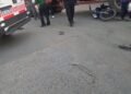 Quedó debajo del camión, se salvó de milagro