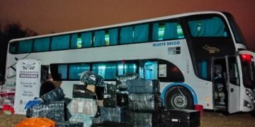 Incautaron mercadería de contrabando en un tour de compras