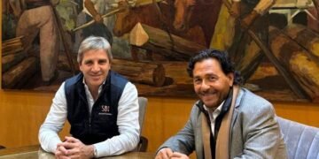 Sáenz se reunió con el Ministro Luis Caputo