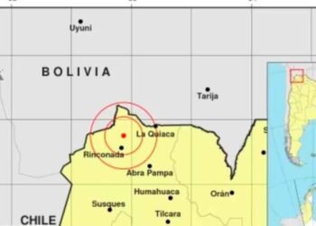 Un sismo de 5.5 con epicentro en Jujuy sorprendió también a Salta