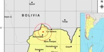 Un sismo de 5.5 con epicentro en Jujuy sorprendió también a Salta
