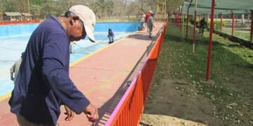 Hipólito Yrigoyen: Preparan el Camping La Loma para la temporada veraniega