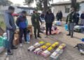 Hallan 43 kilos de cocaína ocultos entre artículos de blanquería