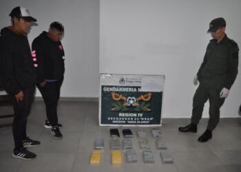 Gendarmería secuestró más de 26 kilos de cocaína