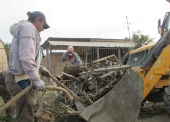 Hipólito Yrigoyen: Continuará esta semana el descacharrado
