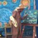 Estatuas Vivientes: “La Noche Estrellada” del Colegio 5023 fue la ganadora
