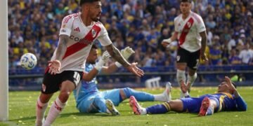 River le ganó el superclásico a Boca en la Bombonera