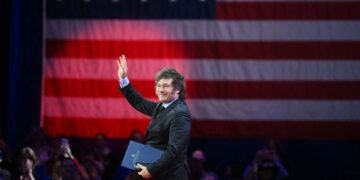 Milei llegó a Nueva York y arrancará la semana en Wall Street