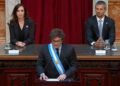 Milei presentó su primer presupuesto