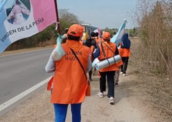 Ya partieron los Peregrinos del Milagro de Salvador Mazza