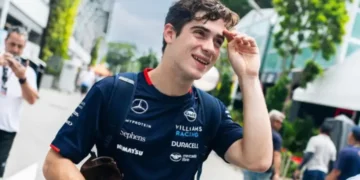 Franco Colapinto se ubicó undécimo en primera prueba libre de Singapur