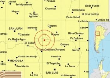 Un fuerte temblor de 6° se sintió en Córdoba y en la región de Cuyo