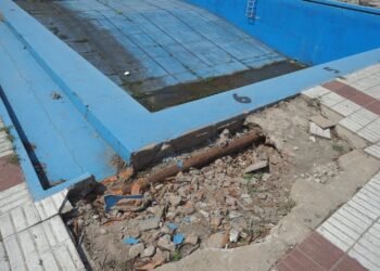 Verano sin pileta municipal, la misma esta destrozada